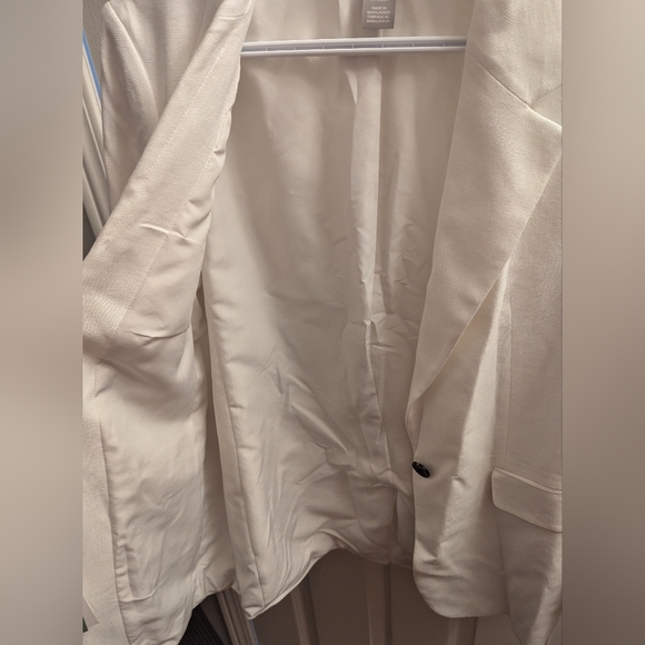 H&M Off White Blazer - S - Picture 3 of 5